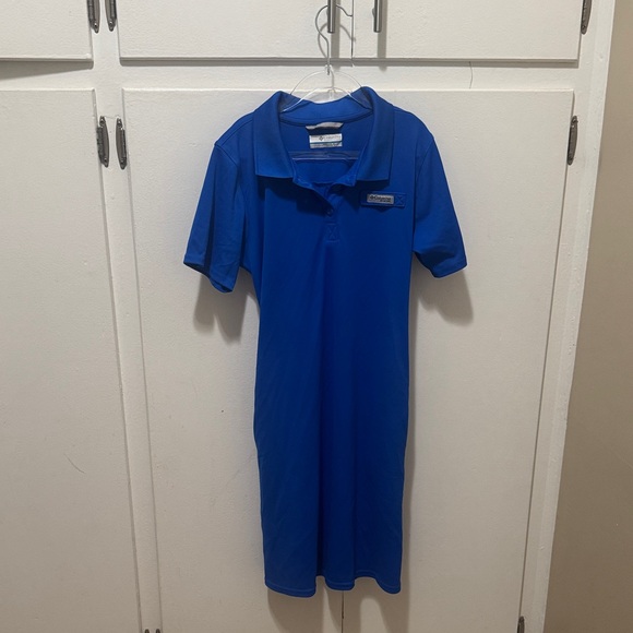 Columbia Royal Blue Polo Dress - Picture 1 of 4